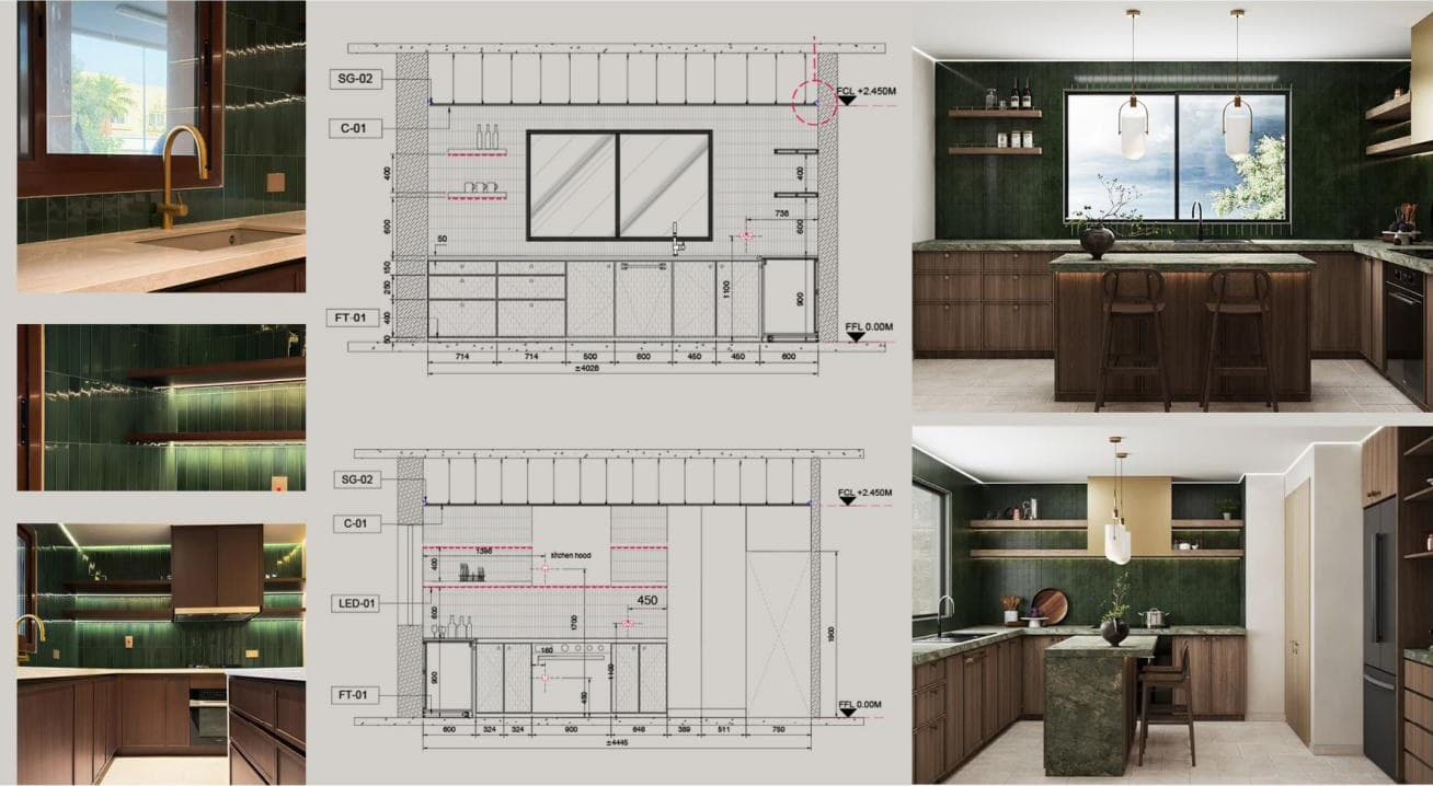 Kitchen Design and Site Execution